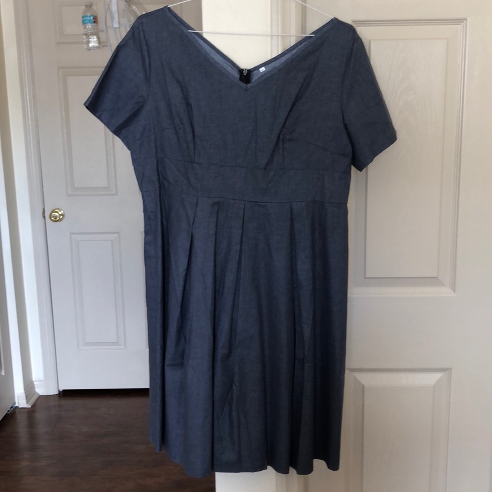 Faux Denim dress